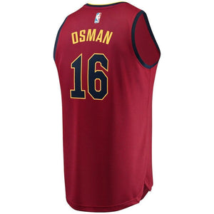 Cedi Osman Cleveland Cavaliers Branded Fast Break Player Jersey Black - Statement Edition