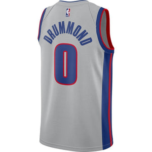 Andre Drummond Detroit Pistons Silver Swingman Jersey 2018 - 2019