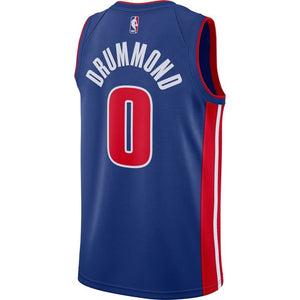 Andre Drummond Detroit Pistons Blue Swingman Jersey 2018 - 2019