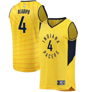 Victor Oladipo Indiana Pacers Branded Youth Fast Break Jersey - Statement Edition – Gold 2018/2019
