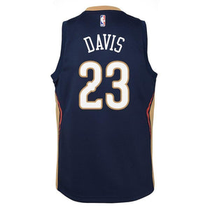 Anthony Davis New Orleans Pelicans Youth Jersey Navy - Icon Edition 2018/2019