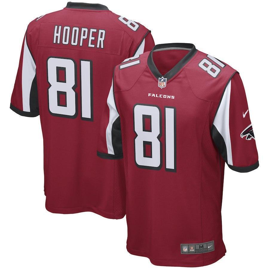 Austin Hooper Atlanta Falcons Draft Game Jersey - Red 2018/2019