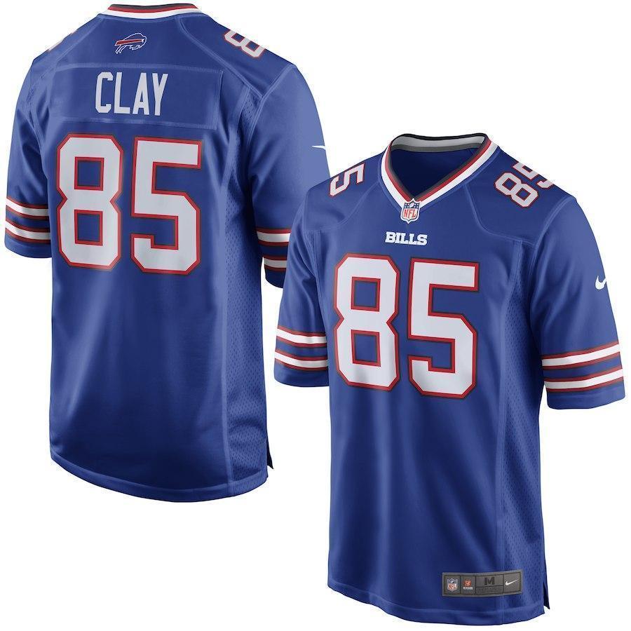 Charles Clay Buffalo Bills Game Jersey - Royal 2018/2019