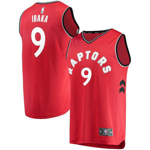 Serge Ibaka Toronto Raptors Red Swingman Jersey 2018 - 2019