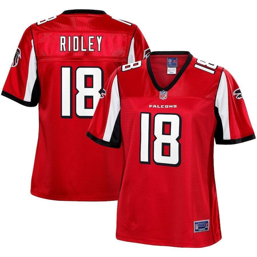 Calvin Ridley Atlanta Falcons Pro Line Women's Player Jersey – Red 2018/2019