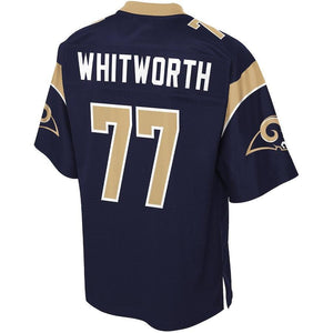 Andrew Whitworth Los Angeles Rams NFL Pro Line Player Jersey - Navy