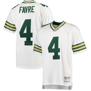 Brett Favre Green Bay Packers Mitchell & Ness 1996 Replica Retired Player Jersey - White