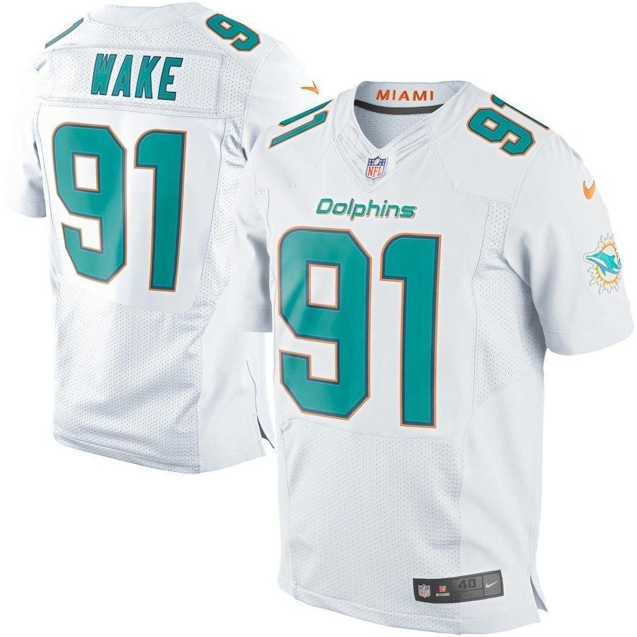 Cameron Wake Miami Dolphins Elite Jersey - White 2018/2019