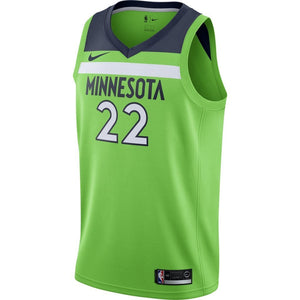 Andrew Wiggins Minnesota Timberwolves Green Swingman Jersey 2018 - 2019