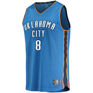 Alex Abrines Oklahoma City Thunder Branded Fast Break Player Jersey Blue - Icon Edition