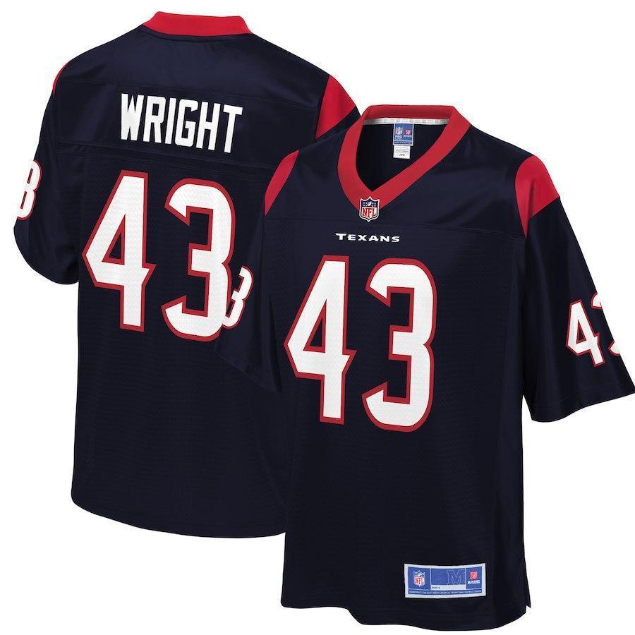 Shareece Wright Houston Texans NFL Pro Line Player Jersey - Navy