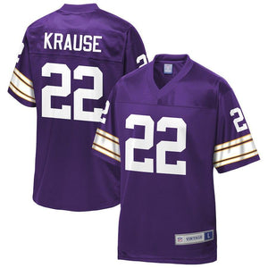 Paul Krause Minnesota Vikings Pro Line Retired Player Jersey – Purple 2018/2019