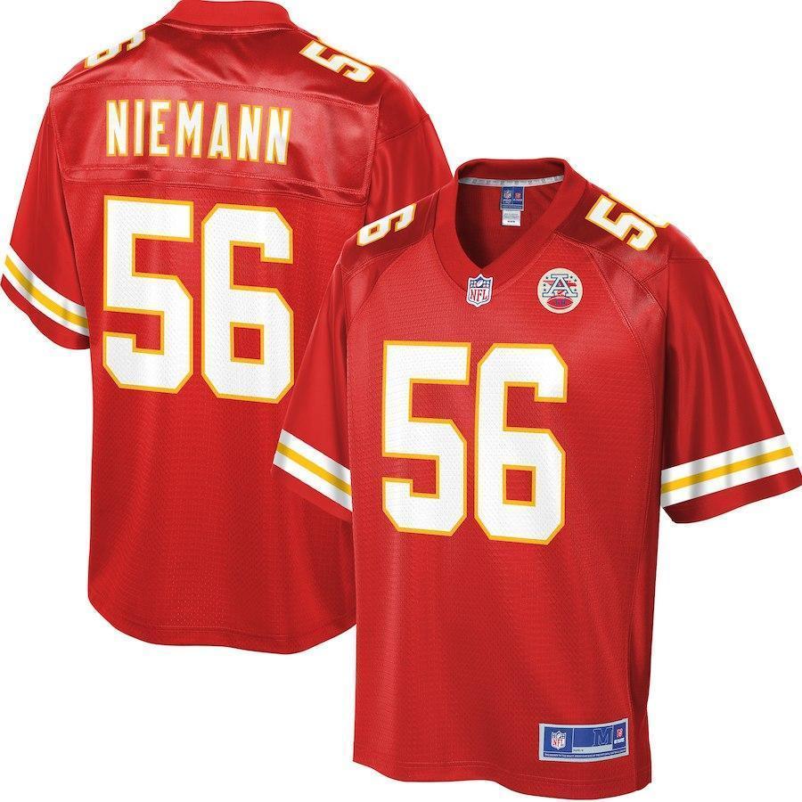 Ben Niemann Kansas City Chiefs NFL Pro Line Player Jersey - Red