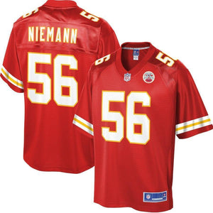 Ben Niemann Kansas City Chiefs NFL Pro Line Player Jersey - Red