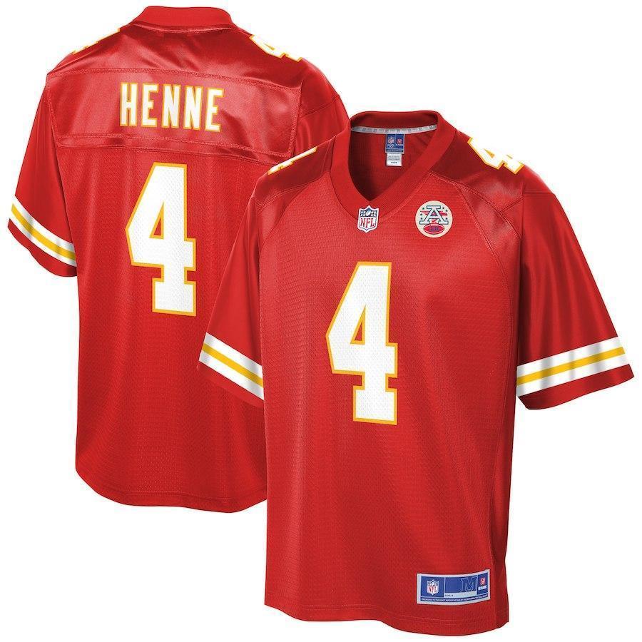 Chad Henne Kansas City Chiefs NFL Pro Line Team Color Player Jersey - Red