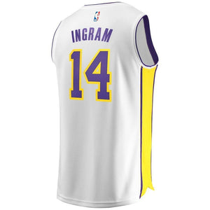 Brandon Ingram Los Angeles Lakers Branded Youth Fast Break Jersey White - Association Edition 2018/2019