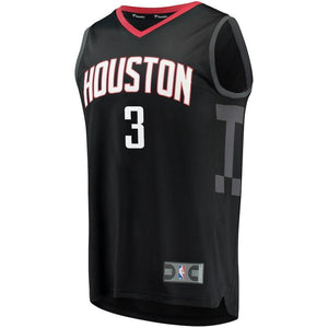 Chris Paul Houston Rockets Branded Youth Fast Break Jersey Black - Statement Edition 2018/2019