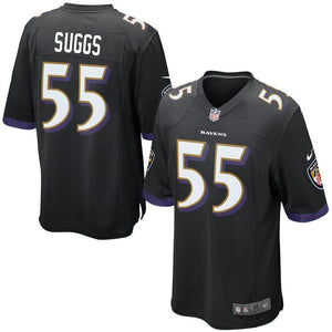 Terrell Suggs Baltimore Ravens Game Jersey - Black 2018/2019