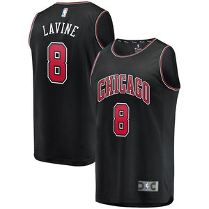 Zach LaVine Chicago Bulls Branded Youth Fast Break Jersey Black - Statement Edition 2018/2019