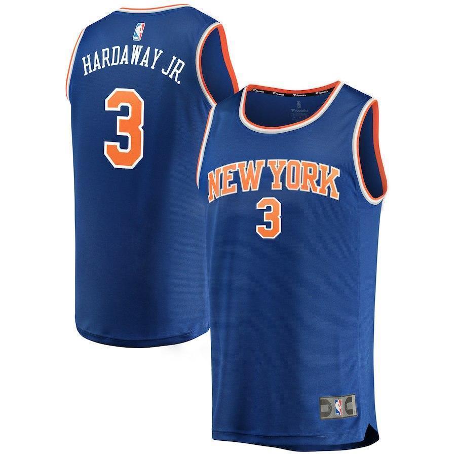 Tim Hardaway Jr. New York Knicks Branded Youth Fast Break Jersey Royal - Icon Edition 2018/2019