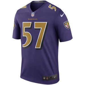 C.J. Mosley Baltimore Ravens Color Rush Legend Jersey - Purple 2018/2019