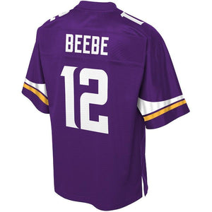 Chad Beebe Minnesota Vikings Pro Line Player Jersey – Purple 2018/2019