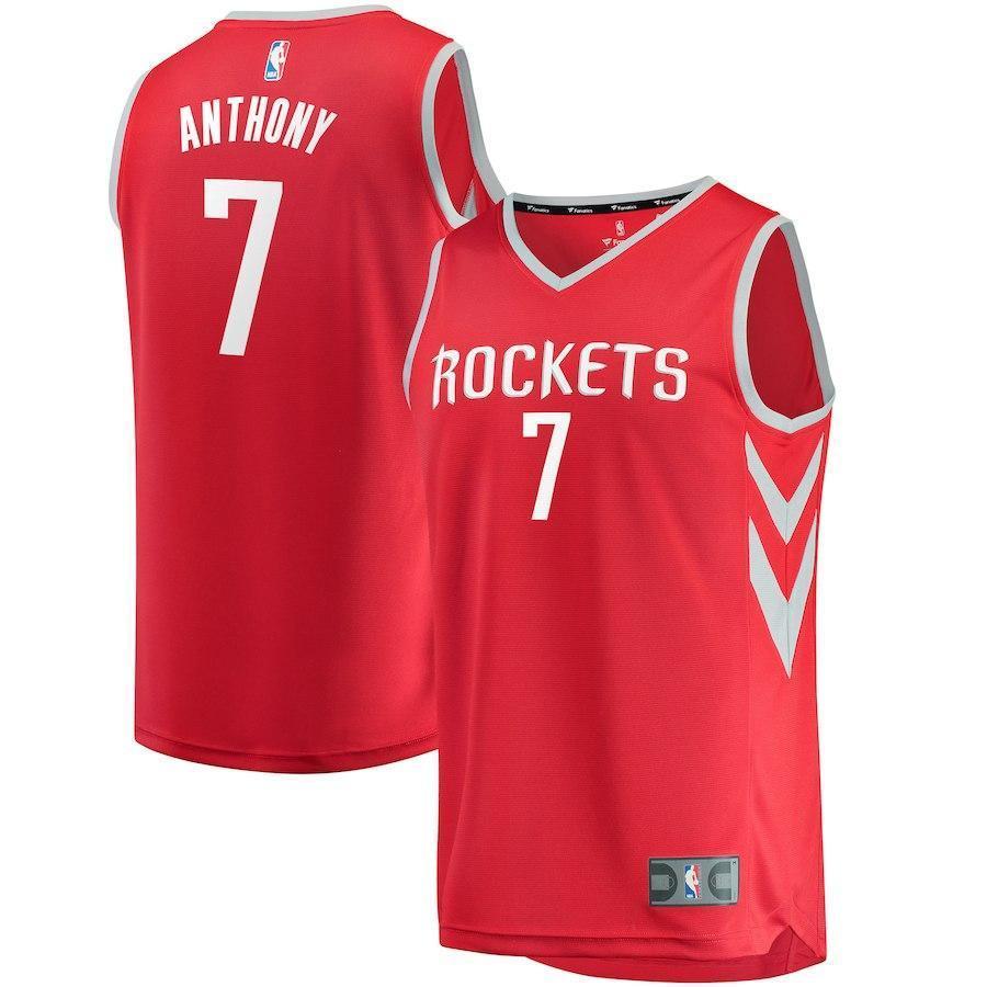 Carmelo Anthony Houston Rockets Branded Youth Fast Break Jersey Red - Icon Edition 2018/2019