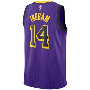 Brandon Ingram Los Angeles Lakers Youth Jersey – City Edition – Purple 2018/2019