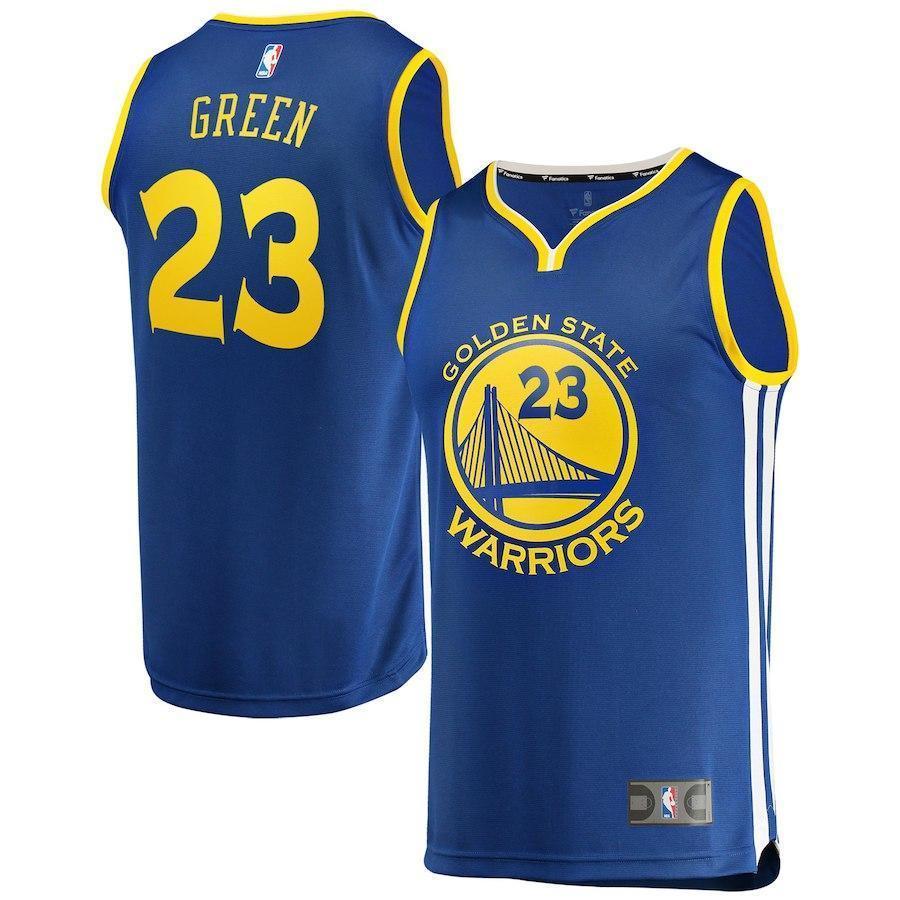 Draymond Green Golden State Warriors Branded Youth Fast Break Jersey Royal - Icon Edition 2018/2019