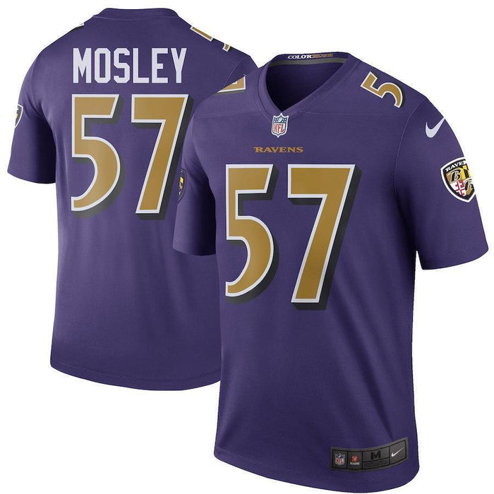 C.J. Mosley Baltimore Ravens Color Rush Legend Jersey - Purple 2018/2019