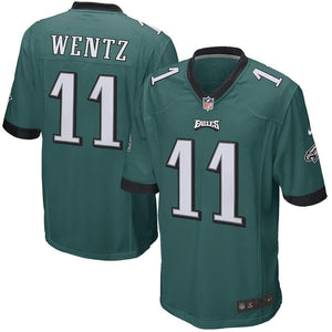 CARSON WENTZ PHILADELPHIA EAGLES JERSEY 2018 - 2019