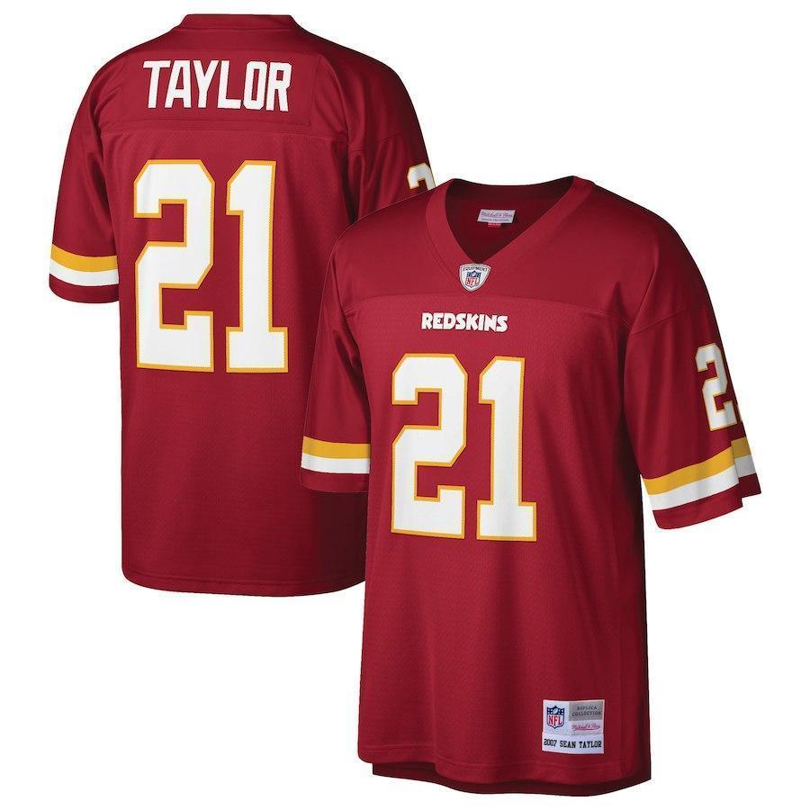 Sean Taylor Washington Redskins Mitchell & Ness Retired Player Jersey - Burgundy 2018/2019