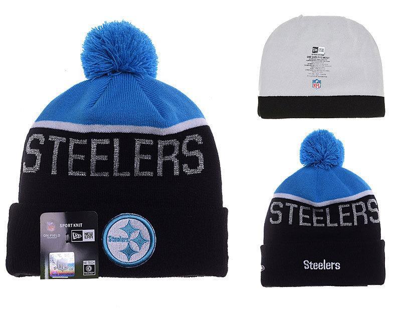 Men's Pittsburgh Steelers New Era 2018 NFL Knit Beanie Hat