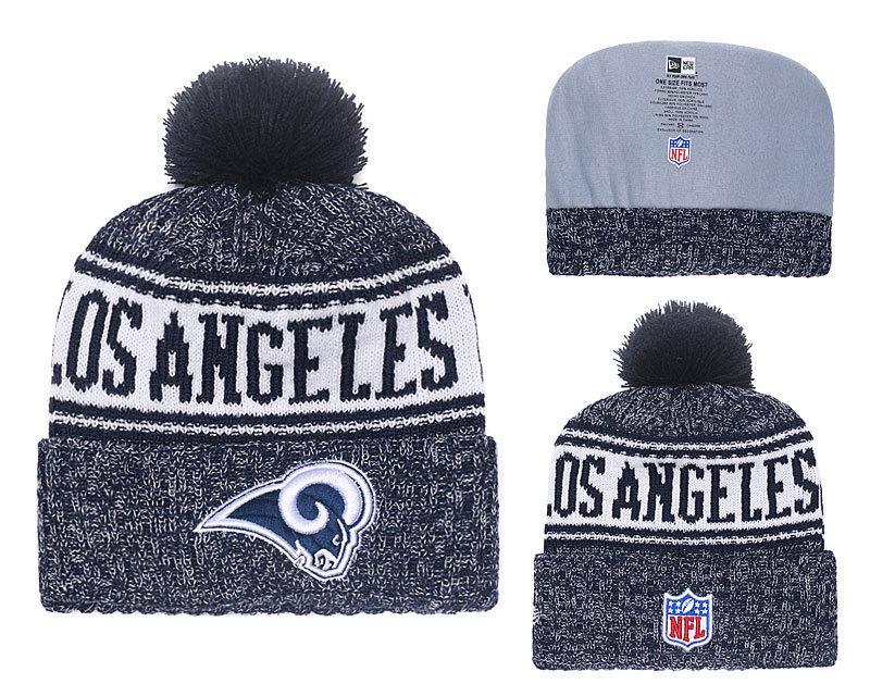 Men's St. Louis Rams New Era 2018 NFL Knit Beanie Hat