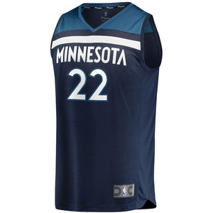 Andrew Wiggins Minnesota Timberwolves Branded Youth Fast Break Jersey Blue - Icon Edition 2018/2019