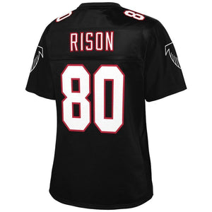 Andre Rison Atlanta Falcons Pro Line Women's Retired Player Jersey – Black 2018/2019