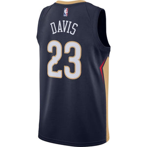 Anthony Davis New Orleans Pelicans Swingman Jersey Navy - Icon Edition