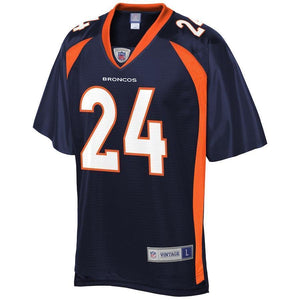 Champ Bailey Denver Broncos NFL Pro Line Retired Player Jersey  Navy