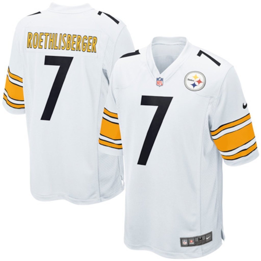 Pittsburgh Steelers Ben Roethlisberger White Jersey 2018 - 2019