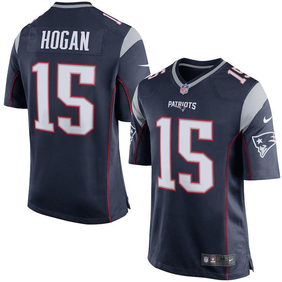 Chris Hogan New England Patriots Game Jersey - Navy 2018/2019