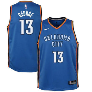Paul George Oklahoma City Thunder Youth Jersey Blue - Icon Edition 2018/2019