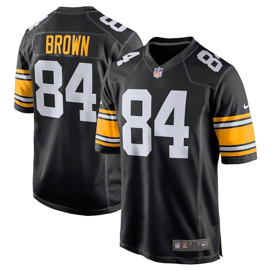 Antonio Brown Pittsburgh Steelers Game Jersey - Black 2018/2019