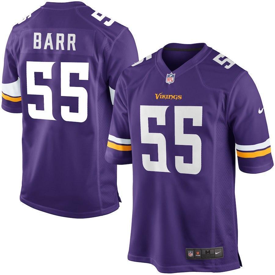 Anthony Barr Minnesota Vikings Game Jersey - Purple 2018/2019