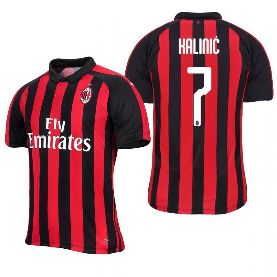 Samu Castillejo AC Milan Home Jersey 2018/19
