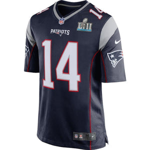 Brandin Cooks New England Patriots Navy Super Bowl LII Bound Game Jersey 2019