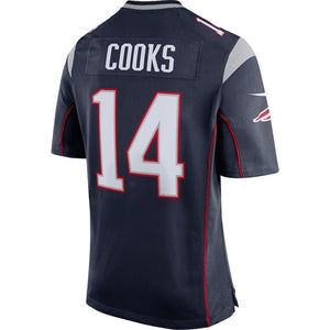 Brandin Cooks New England Patriots Navy Super Bowl LII Bound Game Jersey 2019