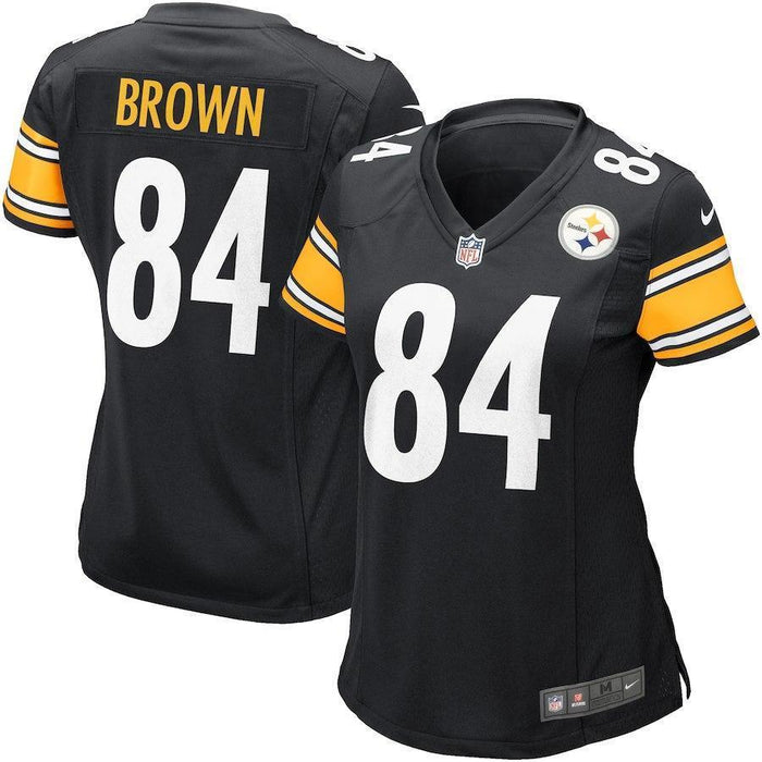 Antonio Brown Pittsburgh Steelers Women's Game Jersey - Black 2018/2019