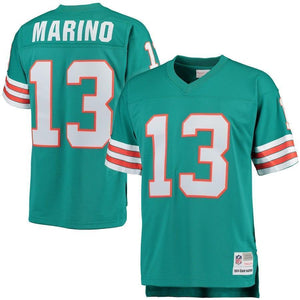Dan Marino Miami Dolphins Mitchell & Ness Retired Player Vintage Jersey - Aqua 2018/2019