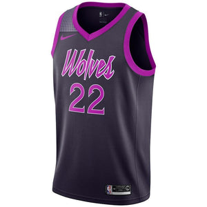 Andrew Wiggins Minnesota Timberwolves Purple Swingman City Edition Jersey 2018 - 2019