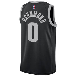 Andre Drummond Detroit Pistons Black Swingman City Edition Jersey 2018 - 2019